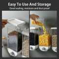 Wall Mounted Cereal Dispenser Single Piece,  Easy And Convenient Kitchen Dispenser 1000Ml. 