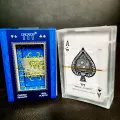 777 Poker Plastic Playing Cards with Case- 100% PVC Waterproof Casino Quality 54 Cards. 