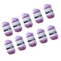 Cotton Yarn for Knitting Crochet Hand Wool Cotton Yarn Lot for Weaving Hand Knitting (Pack Of 10 From Selected Colours ). 