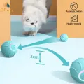 Opets Opets Automatic Cat Teaser Ball Jumping & Rolling Ball Smart Cat Toys Dog Interactive Toys Automatic Bouncing Ball with Light Rechargeable Teasing Kittens Jumping Ball. 