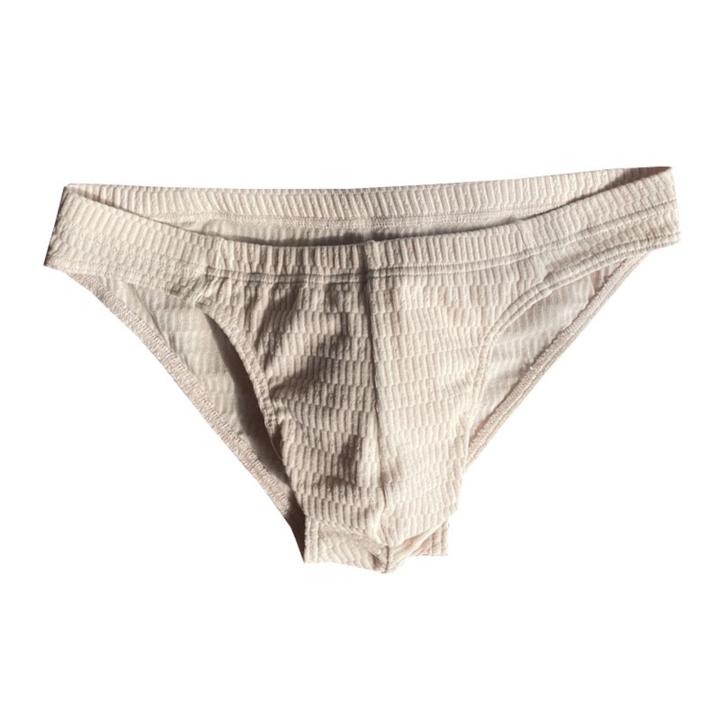 Cosme Comfortable Fit Men Briefs Comfortable Men's Low-rise Briefs for Everyday Wear Breathable Smooth Underwear in Solid Colors Perfect for Men Briefs