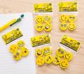 Smiling Face Emoji Eraser Pack of 4 Lovely Cute Erasers for kids 5 pcs. 