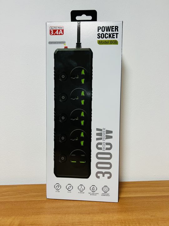 Power%20Socket%20Extension%20Wire%20Cord%20With%204%20Ac%20Sockets%20+%202%20USB%20Ports%E2%80%8E%20+%202%20PD%20Ports%20(R4LHB06)%20-%20Image%207