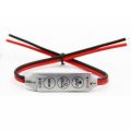 DC12V 24V Mini Led Controller Dimmer Flasher Blinker Driver to Control Single Color Led Strip Light. 