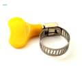 10 Piece 13-19mm Key-Type Adjust Stainless Steel Hose Clamp Worm Gear Clamps. 