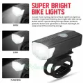Bicycle Light USB Rechargeable 300 Lumens 3 Mode Bicycle Front Light Lamp Waterproof 6000K Bike Headlight Cycling LED Flashlight. 