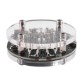 3X IN-12 Nixie Clock RGB Audio Electronic Accessories DIY Single Tube Glow Clock Micro-USB DC5V. 