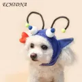 Cartoon Pet Hat Adorable Cartoon Cat Hat for Dogs Perfect Winter Kitten Costume Accessory for Yorkies Golden Retrievers Pet Costume Hat. 