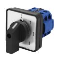 660V 20A Switch 4-Position 2 Pole Rotary Selector Universal Rotary Cam Changeover Switch Electric Motor Reversing Switch. 