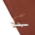 Fashion Gentleman Jewelry Accessories Wedding Gifts Airplane Shape Aircraft Clips Men Tie Clip Shirt Tie Pin Necktie Clip. 