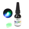 10ml UV Glue UV Curing Adhesive K-300 Transparent Crystal Glass with Flashlight SEVICH. 