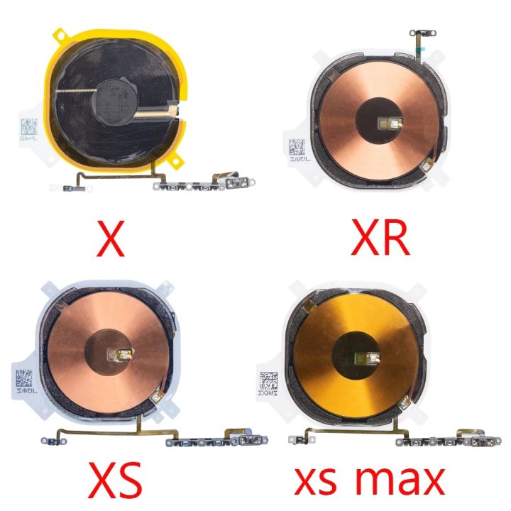 NFC%20Chip%20For%20iPhone%20X%20XR%20XS%2011%2012%2013%20Pro%20Max%20Wireless%20Charging%20Charger%20Panel%20Coil%20Sticker%20With%20Volume%20Button%20Flex%20Cable%20-%20Image%202