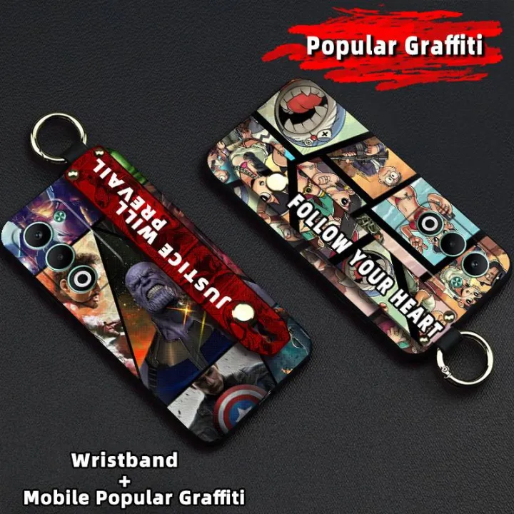 Shockproof%20Cartoon%20Phone%20Case%20For%20OPPO%20A5%205G/4G%202025%20Global%20Lanyard%20Wristband%20Back%20Cover%20Silicone%20Fashion%20Design%20Durable%20-%20Image%202