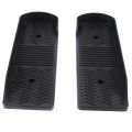 1 Pair Elliptical Machine Pedals Resistance Elliptical Machine Pedal for Gym and Home Black. 