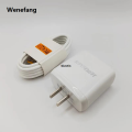 Wenefang For Realme 65W SuperDart Charger EU/US Plug Power Adapter Type C Cable For Realme 10 Pro Plus GT Neo2T GT2 Pro 65W Super Dart. 