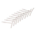 String Height Ruler Fretboard Radius Gauge Foldable Feeler Gauge High Strength for Guitar Bass Measuring. 