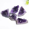 Natural Amethyst Crystal Cluster Quartz Raw Crystals Healing Stone Decoration Ornament Purple Mineral Crystal Rock Specimen. 