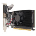 Computer Graphics Card PCI Express 1.1 X16 High Definition Multimedia Interface Cooling Fan Gaming Graphics Card 64bit GT610 2GB for Computer. 
