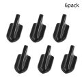 18Pcs Black Car EVO-Style PP Roof Shark Fins Spoiler Wing Kit Vortex Generator. 