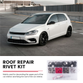JAERBEE 272Pcs Car Ceiling Repair Rivets Car Roof Repair Rivet Kit with Torsion Pin and Installation Tool Kit. 