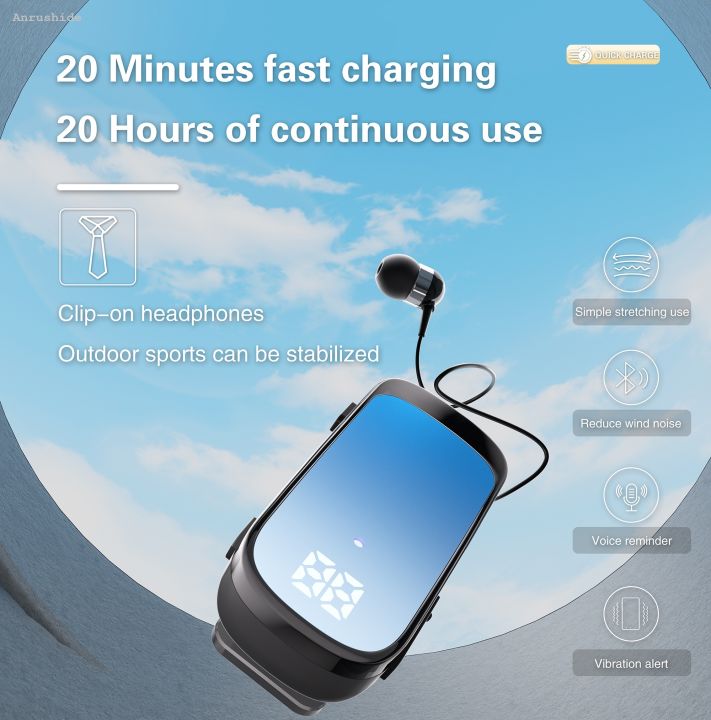 Anrushide%20K65%20Lavalier%20Business%20Bluetooth%205.2%20Headphone%20Incoming%20Call%20Remind%20Fashion%20Voice%20Noise%20life%2020%20Hours%20One-Click%20Photo%20Wireless%20Headset%20-%20Image%205