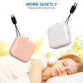 【BestGO】Air Purifier ionizer Necklace CY08 Mini Personal mini air purifier Negative Ion car Air Freshener Remove PM2.5 virus blocker necklace for Adult PK ninja ion Cherry ion airtamer air purifier necklace for viruses. 