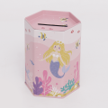 Mermaid Metal Money Box. 