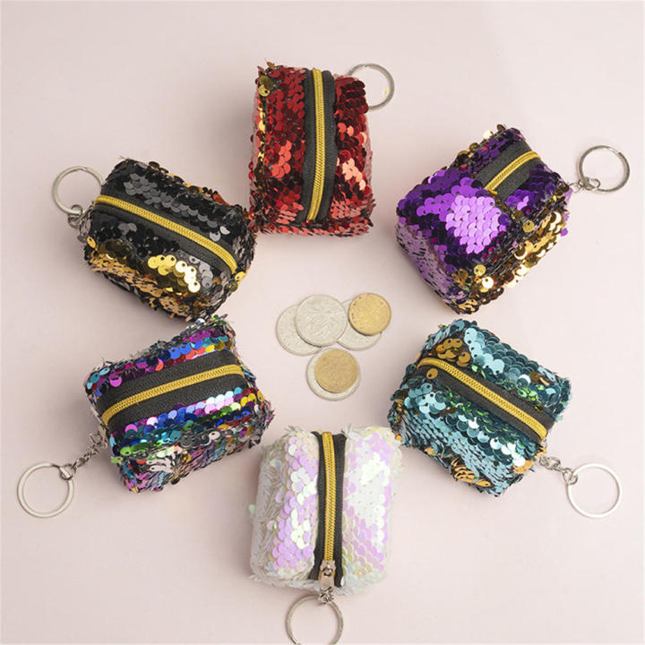 Sequins%20Coin%20purse%20for%20girls%20Dazzling%20blue%20Purple%20Color-changing%20coin%20bag%20Mini%20wallet%20with%20sequins%20for%20Kids'%20accessories%20Fashion%20accessories%20Coin%20storage%20Keychain%20attachment%20Small%20gift%20-%20Image%204