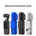 Silicone Cover Fit for Pocket 3 Anti-Scratch Gimbal Camera Handle Soft Lens Protective Case Blue All Purpose Replacement Accessories. 