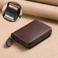 Zipper Card Holder Card Holder Case Coin Purse Card Holder Coin Purse Zipper Credit/id/bank Card Holder. 