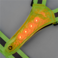 Reflective Vest,Adjustable,High Visibility Vest,Safety Vest with 8 LED Lamps, High Visibility for Jogging Running Green. 