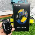 i7 Plus Smart Watch Series 7 Bluetooth Calling Display and magnetic charger and provide Heartbeat , Fitness , Bluetooth 5.0 , Blood. 