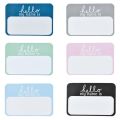 【Hottest Trends】6 6 Pcs/set Name Tag Labels Hello My Name Is sticker Baby Announcement Sticker Newborn Hospital Photography Props School Office. 