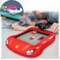 Educational electric manual kids interactive musical racing toy car adventure game. 