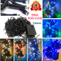 100 LED String Light 7.9 Meters/26ft Vesak Poson Lights New year Wedding Party Decoration String Lights Light Series/Fairy Lights Bulbwal Bulb wal. 