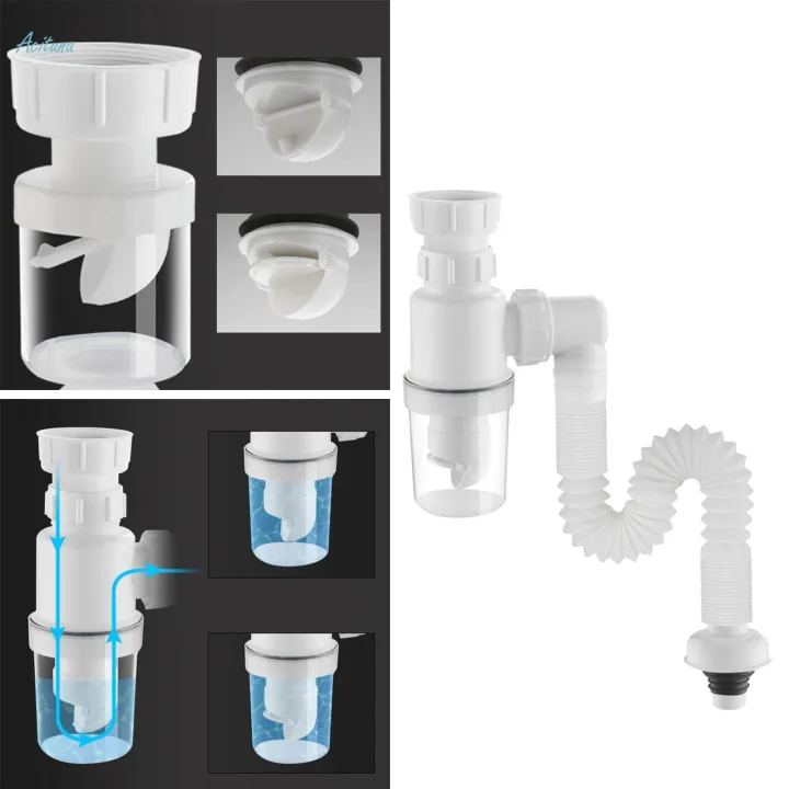 Universal%20Sink%20Drain%20Pipe%20Flexible%20for%20Bathroom%20Wash%20Basin%20Sink%2045mm%20-%20Image%202