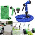 50 Feet Expandable Magic Water Hose Expandable Magic Flexible Water Hose 50 Ft / 15 M Pipe with Spray Gun for Watering and Washing Cars, Bikes. 