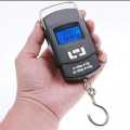 50Kg/10g Portable LCD Display Luggage Weight Digital Electronic Scale Pocket Weighing Hanging Fishing Hook Scale. 