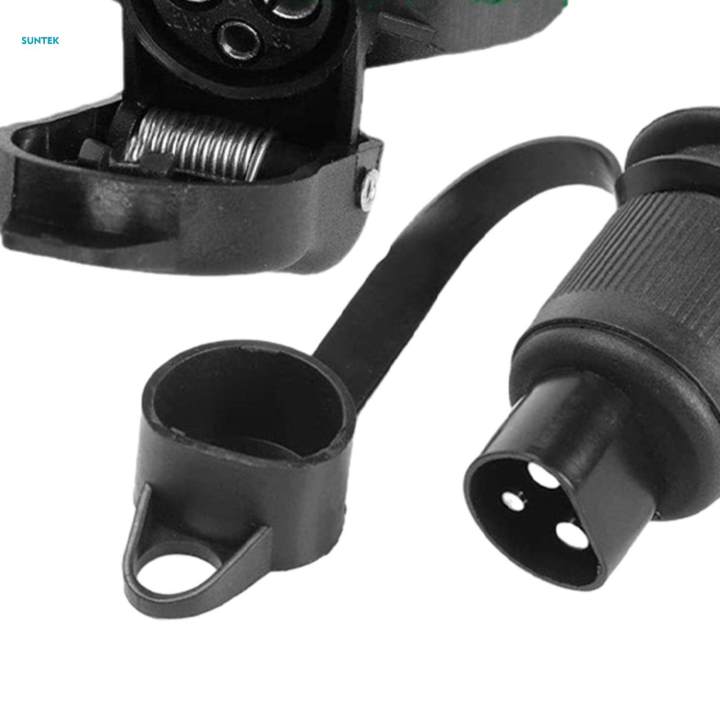 Plug Socket Trailer Connector RV for Auto Agricultural Machinery Boat plug and socket