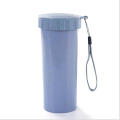 Coffee Cups with Lid, TACYKIBD Portable To Go Travel Coffee Mug, Insulated Wheat Straw Travel Cup for Hot Cold Drinks Coffee Water Tea. 
