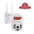 4MP PTZ Wifi Camera H.265 Auto Tracking Wireless IP Camera 4x Digital Zoom AI Human Detection Dual Light Source V380 Pro. 