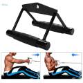 Home Gym Cable Attachment Machine Tricep Row Bar Double D Handle Normal. 