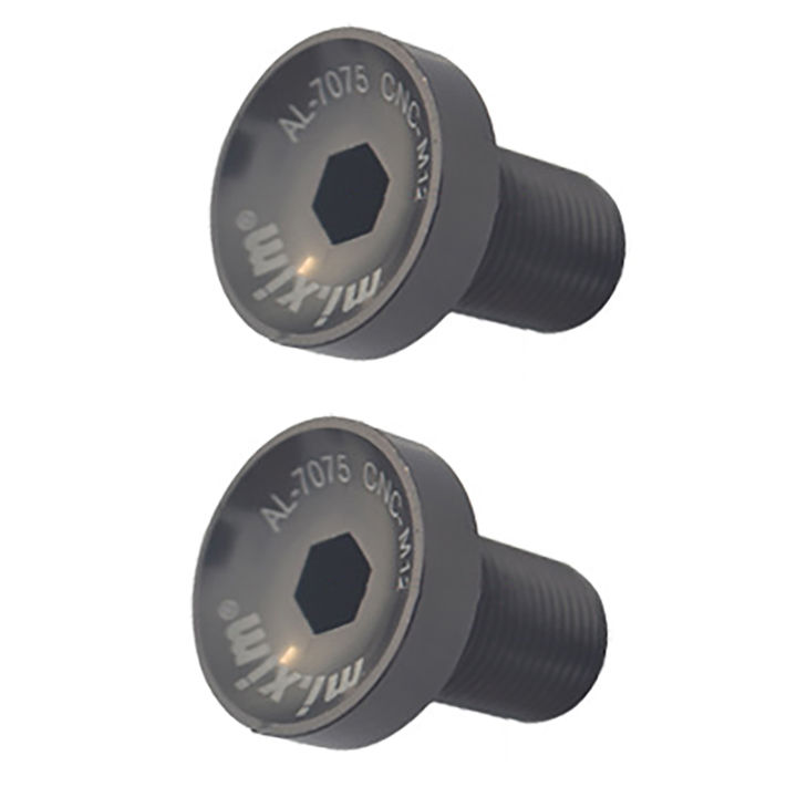 JAERBEE%20Xim%202Pcs%20Bicycle%20Bottom%20Bracket%20M12%20Crankset%20Screw%20Road%20Bike%20Crankset%20Crank%20Arm%20Fixing%20Bolts%20Bike%20Screws%20Red%20-%20Image%202