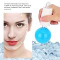 2pcs Large Beauty Ice Hockey Energy Beauty Crystal Ball Facial Cooling Ice Globes Water Wave For Face and Eye massage. 