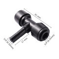 Mini Greenhouse Misting Nozzle Kit Reptiles Rainforest Aquarium Fogger Sprayer 360rotating Cooling Humidity Landscaping. 