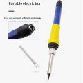 2X DC 12V Portable Soldering Iron Low-Voltage Car 60W Welding Rework Repair Tools with Aligator Cilp. 