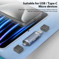 USB 3.0 SD TF Card Reader 6 in 1 Multi Memory Cardreader Type C/Micro Usb/U Disk/Tf/Sd Flash Drive OTG Phone Laptop Adapter. 
