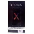 5D Matte Tempered Glass  - Black. 