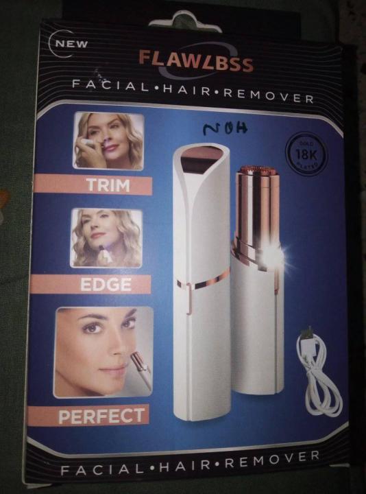 18k%20Gold%20Plated%20Rechargeable%20Facial%20Trimmer%20Frt%20Finishing%20Touch%20Flawlbss%20or%20Flawless%20Hair%20Remover%20Machine%20-%20Image%205