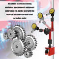 KOGEEK Metal Round Dial Indicator and Mini Flexible Magnetic Base Holder Bracket Tool Kit. 